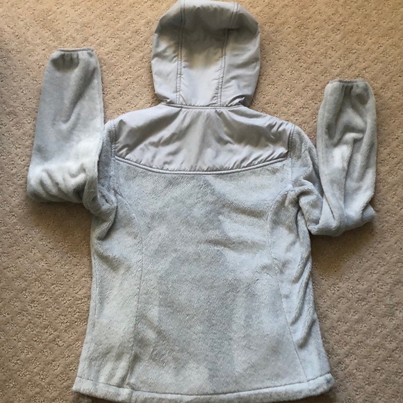Free Country Gray Fleece Hoodie, Size Small - Picture 3 of 4